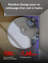 Roborock S8 MaxV Ultra – Robotstofzuiger met Dweilfunctie, 10.000 Pa, VibraRise 3.0, Wassen op 60°C, Wit
