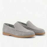 La Pecora | Heren loafers suède instappers lente zomer casual schoenen