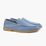 La Pecora | Heren loafers suède instappers lente zomer casual schoenen