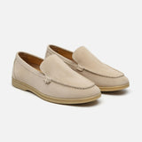 La Pecora | Heren loafers suède instappers lente zomer casual schoenen