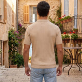 La Pecora | Heren polo shirt katoen korte mouw lente zomer casual polo