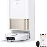Dreame L50s Pro Ultra – Robotstofzuiger met Dweilfunctie, 30.000 Pa, Dweildoeken Wassen op 100°C, Wit