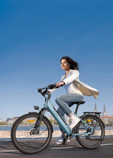 ENGWE P275 SE Elektrische Stadsfiets 250W 100km Koppelsensor Hemelsblauw