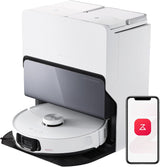 Roborock S8 MaxV Ultra – Robotstofzuiger met Dweilfunctie, 10.000 Pa, VibraRise 3.0, Wassen op 60°C, Wit